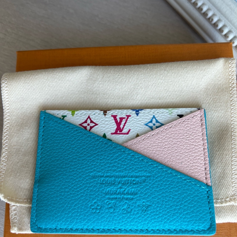 Louis Vuitton x Takashi Murakami Criss-Cross Card Holder